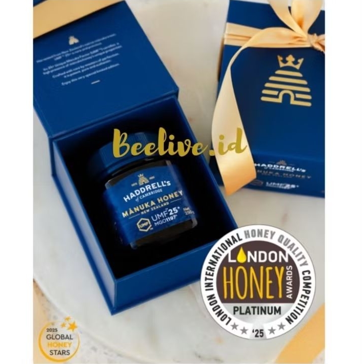

Madu Haddrells Manuka Honey UMF 25+ MGO 1200+ 250g (UMF 20+ UP)