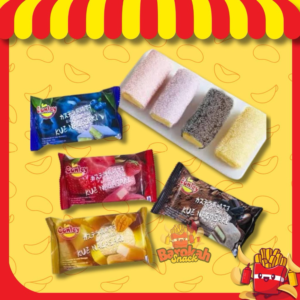 

KUE NAGASAKI / JAJAN VIRAL / JAJAN JADUL / SNACK HARIAN / CHIKY / RENTENG / SNACK ANAK ANAK / COKLAT WARNA WARNI / SNACK JADUL