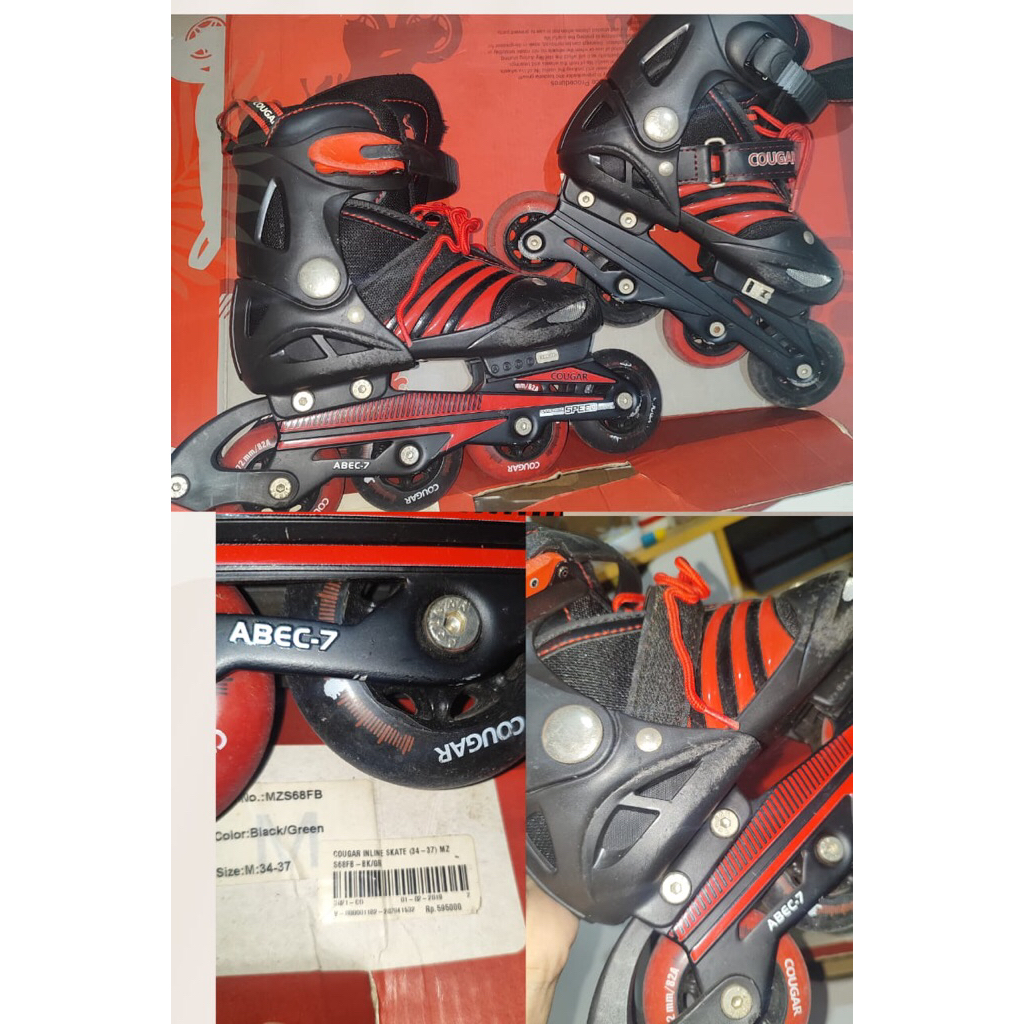 cougar sepatu roda PL