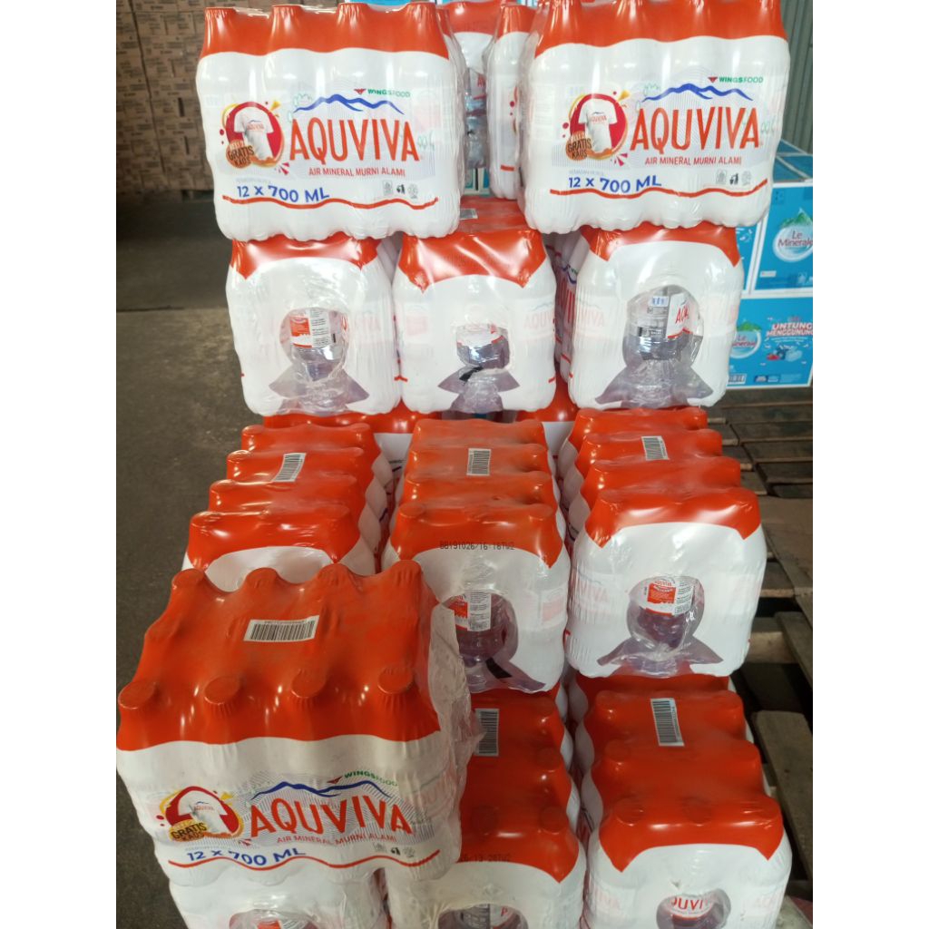 

AQUAVIVA 250 ml air mineral 1 pak isi 24 btl