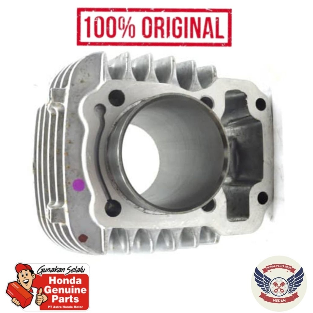 12100K03H10 Cylinder Comp Blok Seher Mesin Only - Revo 110 FI Fit Absolute X Injeksi