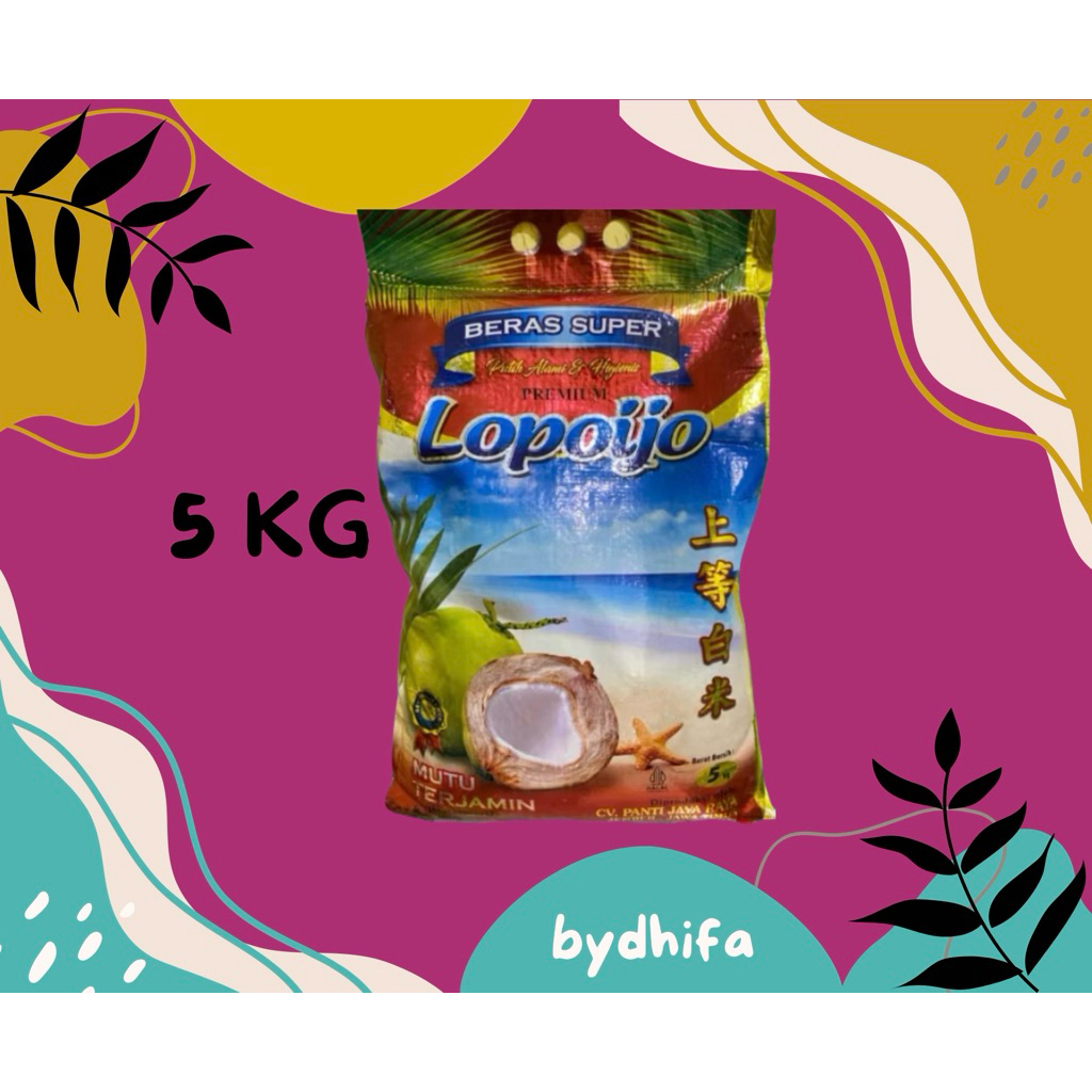 

Beras Lopoijo 5Kg