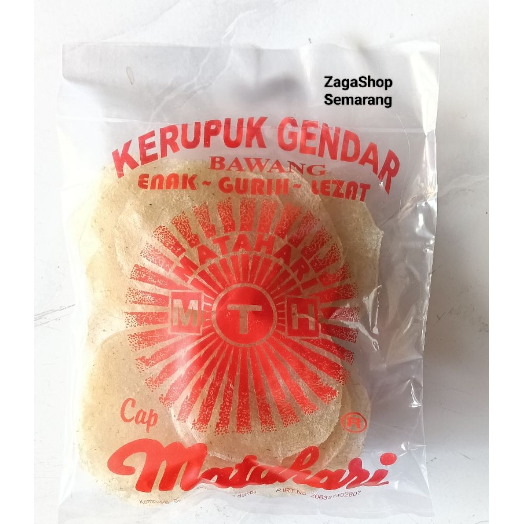 

Krupuk Gendar Bawang Premium. Enak - Gurih - Lezat