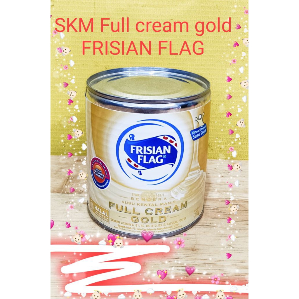 

FRISIAN FLAG FULL CREAM GOLD 370 KENTAL MANIS