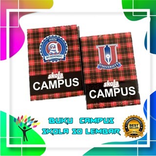 

Buku Tulis Skola Campus Isi 50 Lembar / Buku Sekolah Ukuran Boxy ORIGINAL