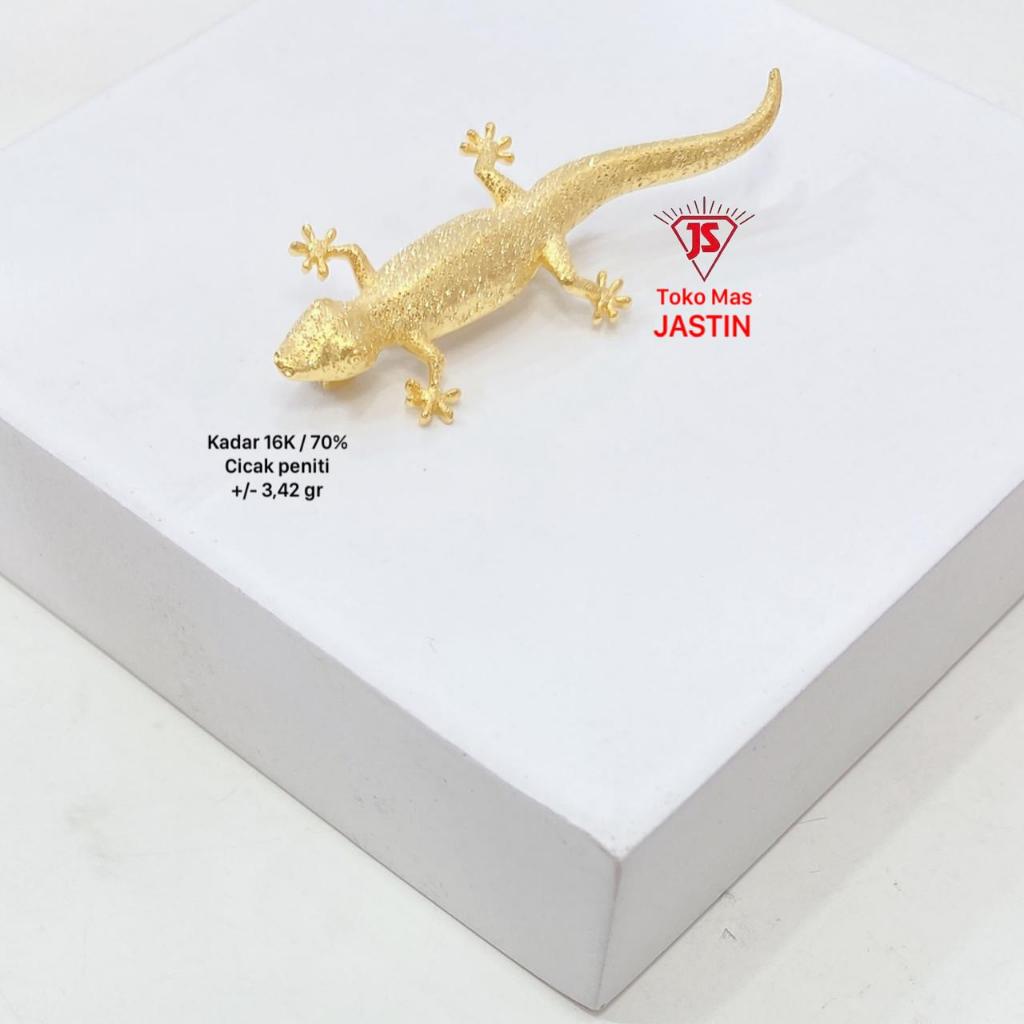 liontin atau bros new fashion emas kadar 16k/700
