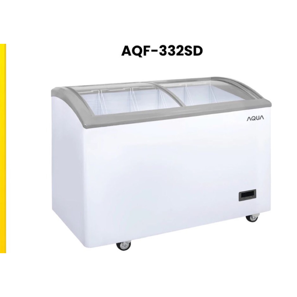 AQUA CHEST FREEZER SLIDING AQF 332SD TERMURAH