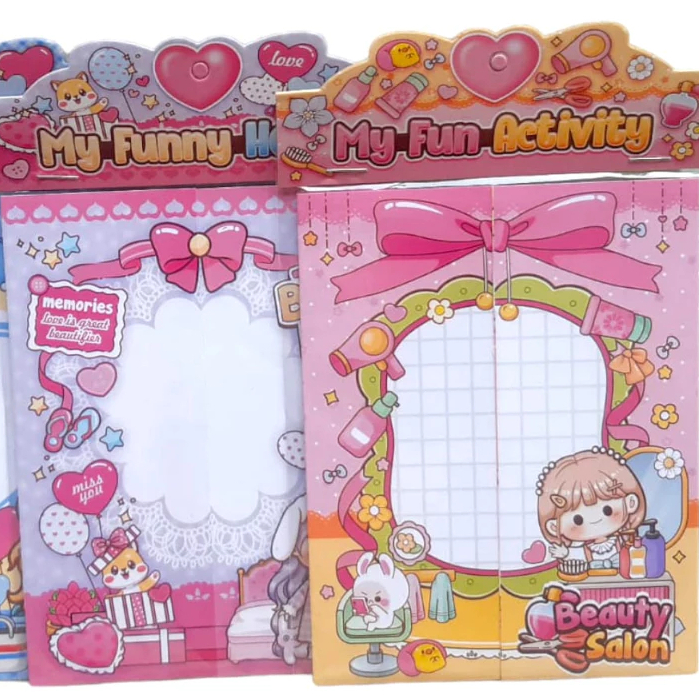 

sticker bp dress up MY FUN ACTIVITY STICKER / funny house sticker / mainan stiker rumah / mainan stiker susun / sticker viral