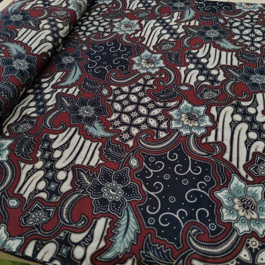 KAIN BATIK KATUN PREMIUM KAIN BATIK KATUN HALUS PREMIUM KAIN KATUN BATIK PREMIUM METERAN #marunkombi