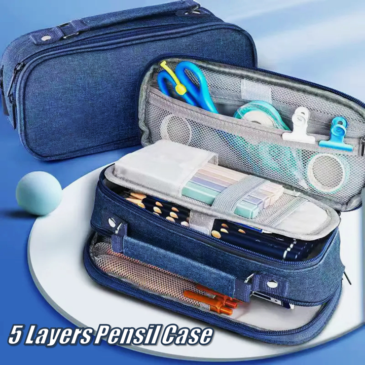 

TEMPAT PENSIL KOREA MULTI SEKAT UKURAN BESAR YRI / TEMPAT PENSIL KULIAH KANTOR