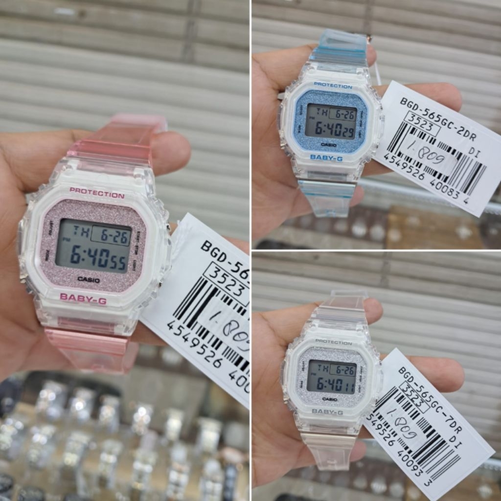 Jam Tangan Cewek  Casio Baby G  BGD 565GC 7DR  ORIGINAL  //  BGD 565GC 2DR //  BGD 565GC 4DR