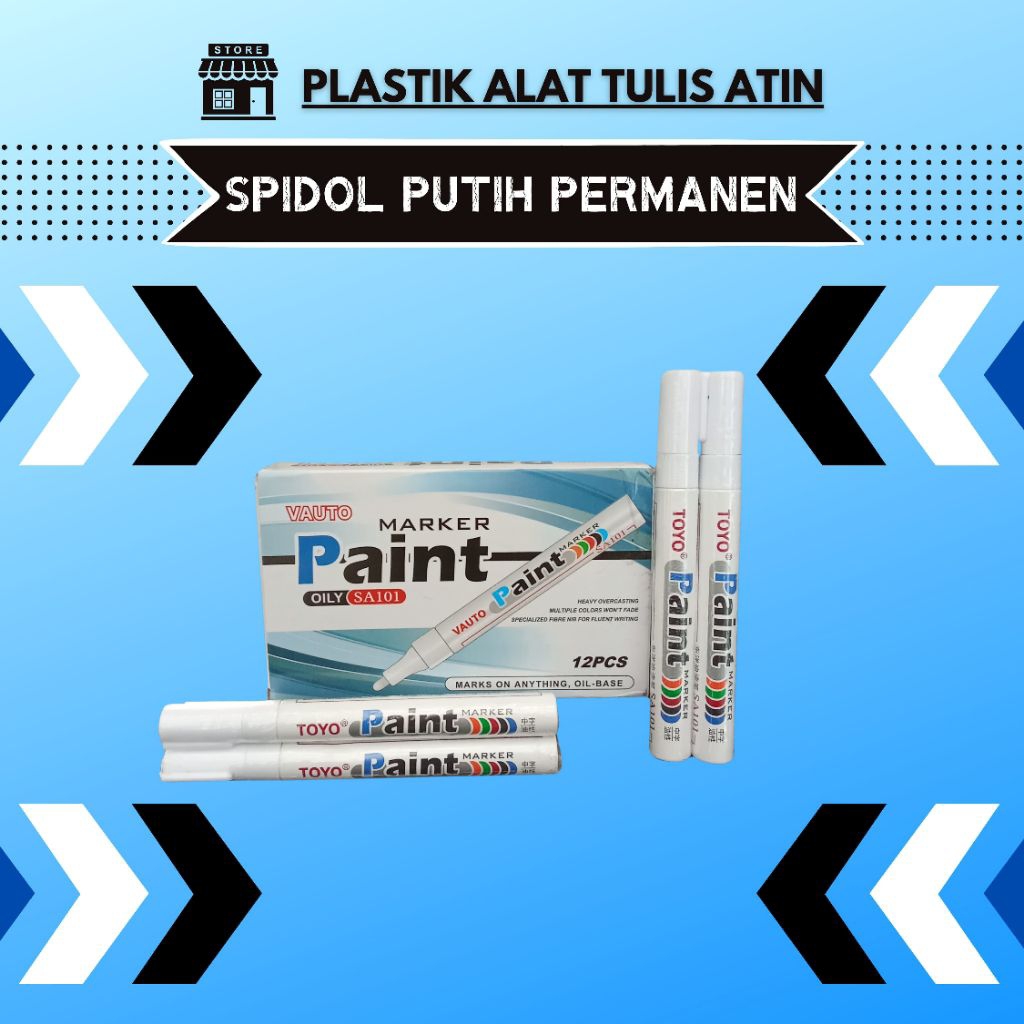 

Spidol Putih Permanen Spidol Permanen Marker