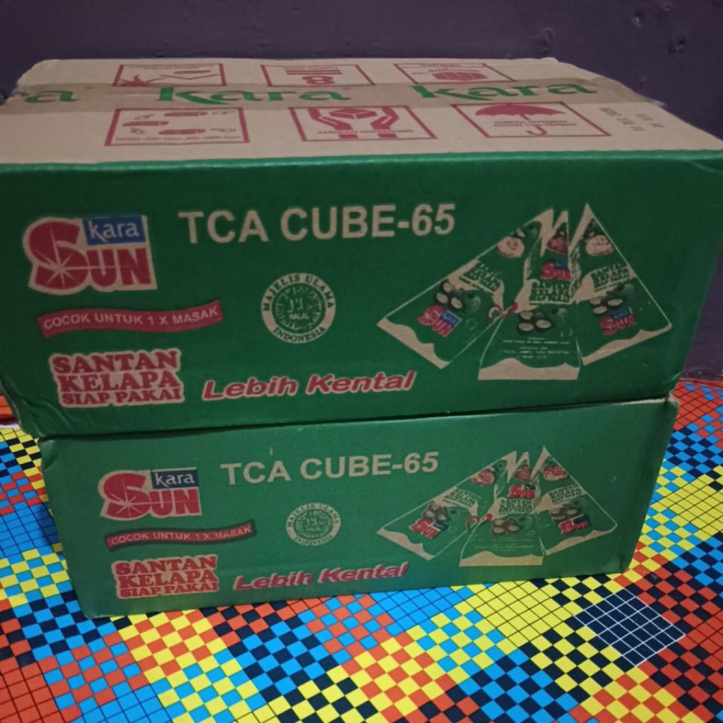 

Sun Kara TCA CUBE - 65 satu dus isi 36 Pak