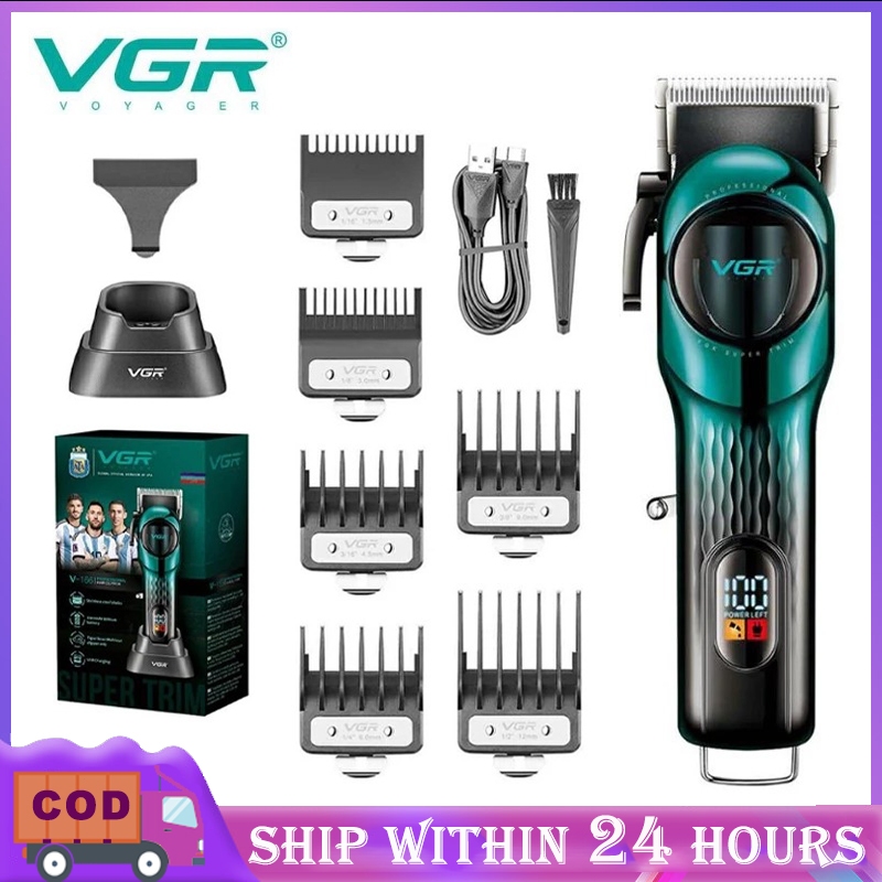[Original] VGR Alat Cukur Rambut Elektrik Hair VGR V-166 /Clipper Rambut /Alat Pencukur Kumis Jenggo