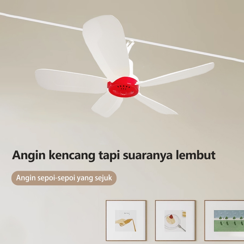 bubugs kipas angin gantung plafon langit mini kipas angin baling baling gantung 60watt