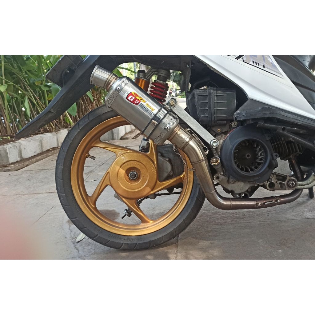 Knalpot CLD C3 ORI Beat Karbu