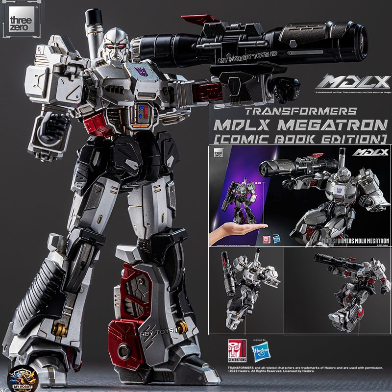 100% Original Threezero MDLX Transformers Megatron Leader of The Decepticons Action Figure Robot