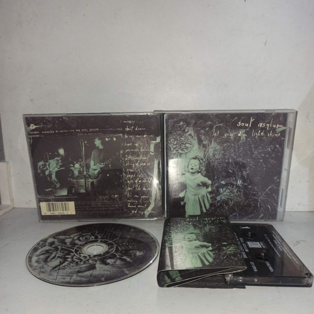 CD&kaset Soul Asylum- Let Your Dim Light Shine