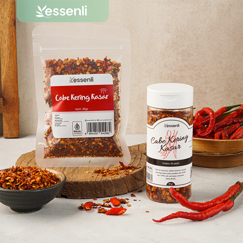 

ESSENLI Cabai Bubuk Kasar Bumbu Rempah