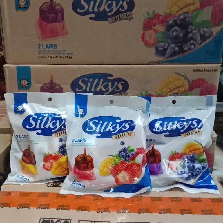 

SILKYS DUO JELLY DUA LAPIS ISI 10PCS @26gr