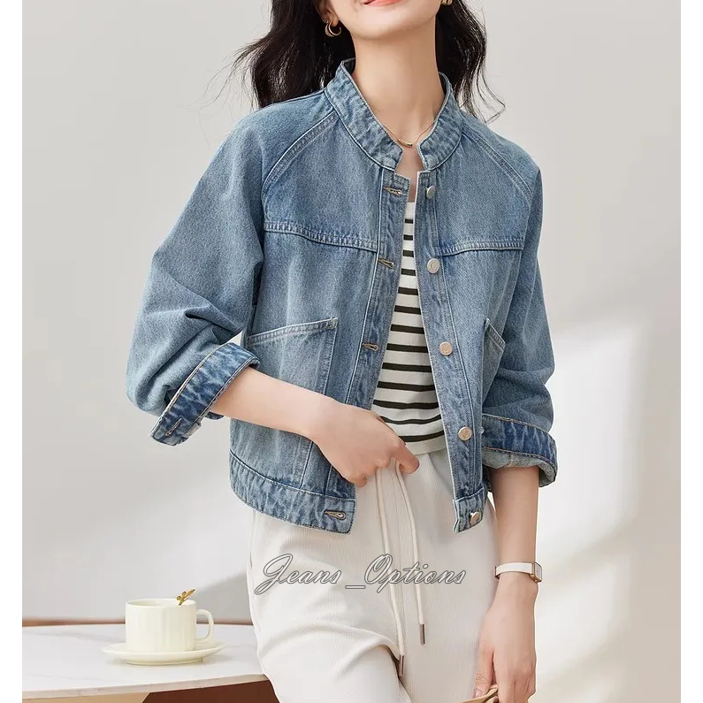 COD - Oversize Denim Jacket Wanita
