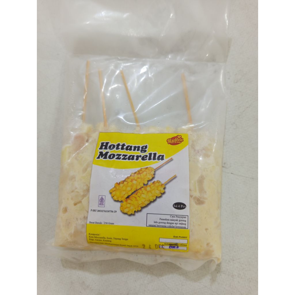 

NISOFOOD hottang mozarella isi 4pcs