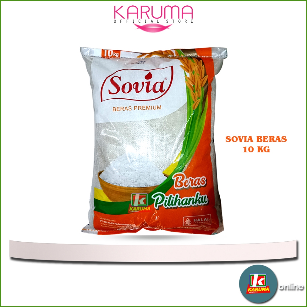 

Sovia Beras Putih Premium Kemasan 10 kg