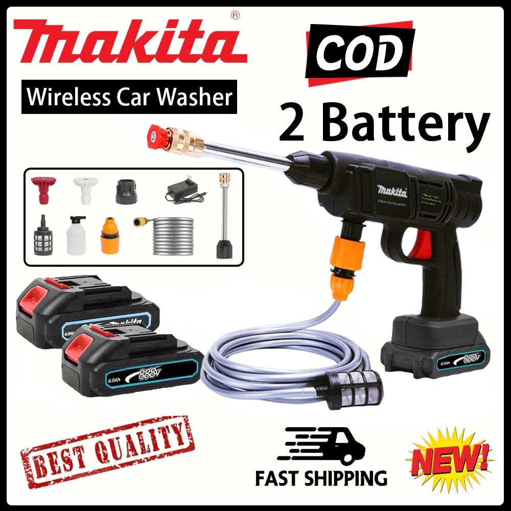 MAKITA 888V Max jet cleaner mesin cuci mobil Semprotan cuci motor Alat Cuci Motor mesin cuci motor