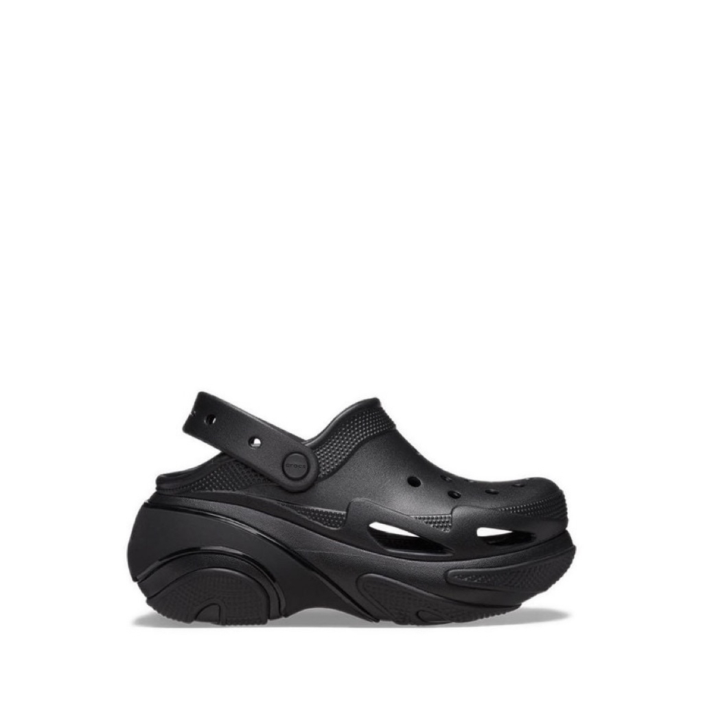 Crocs Bubble Crush Unisex Clog - Triple Black