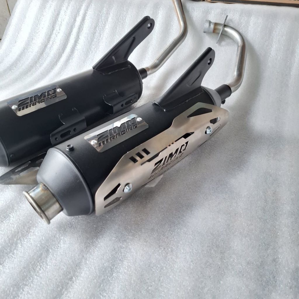 Knalpot original zimo racing moncong KENOCHI Bas Adem cocok untuk Semua Motor Matic