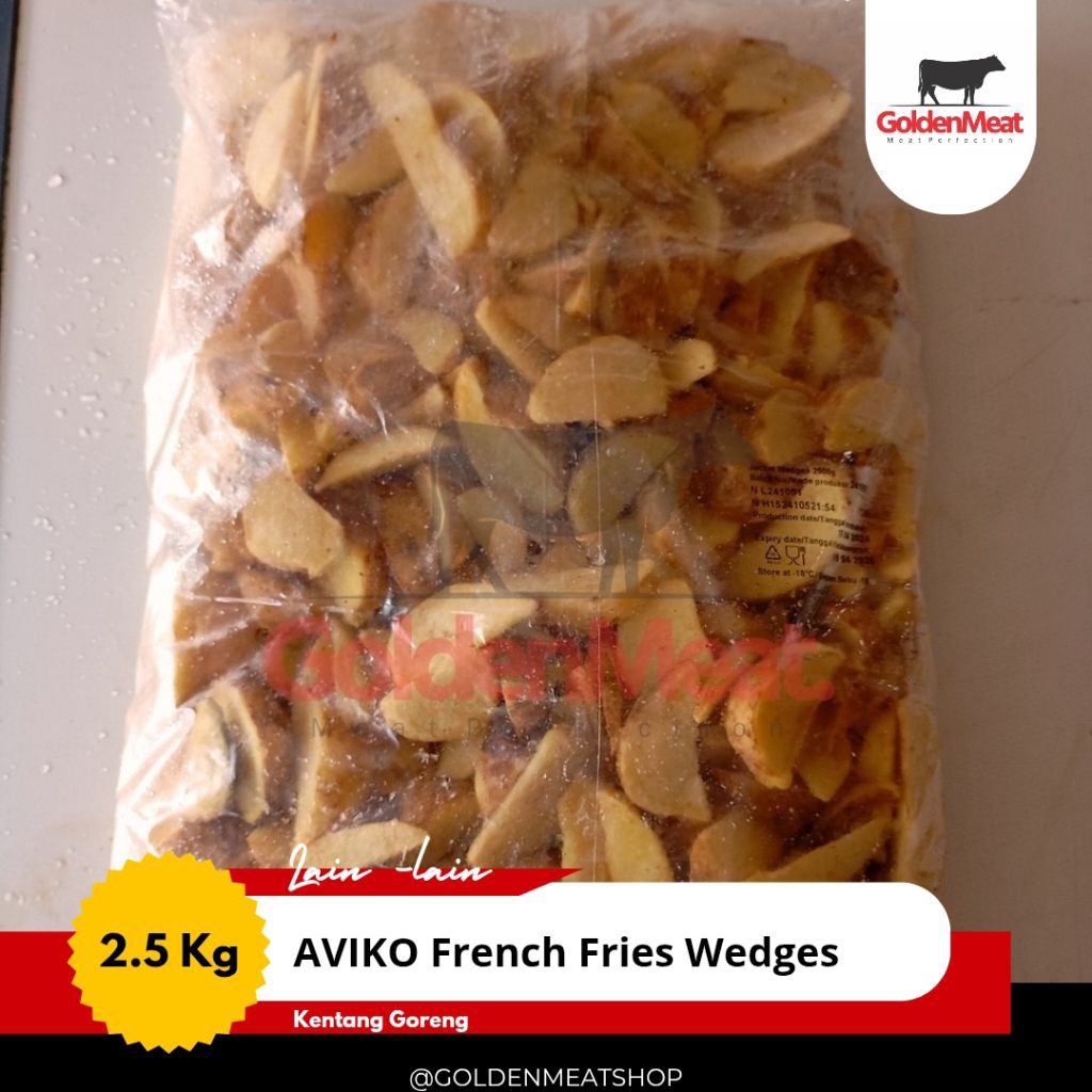 

kentang goreng wedges aviko 2.5kg frenchfries