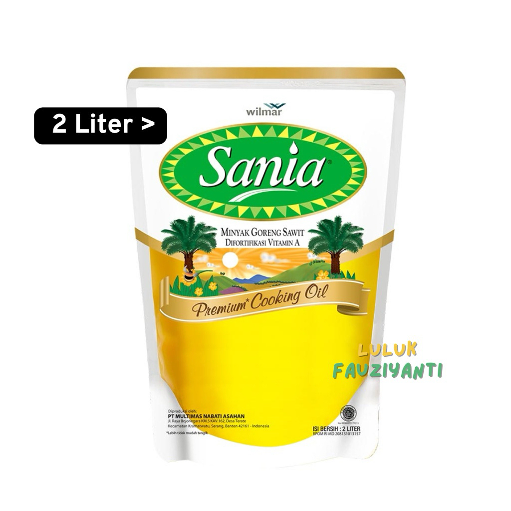 

Minyak Goreng Sania 2 Liter / 2000ML Pouch