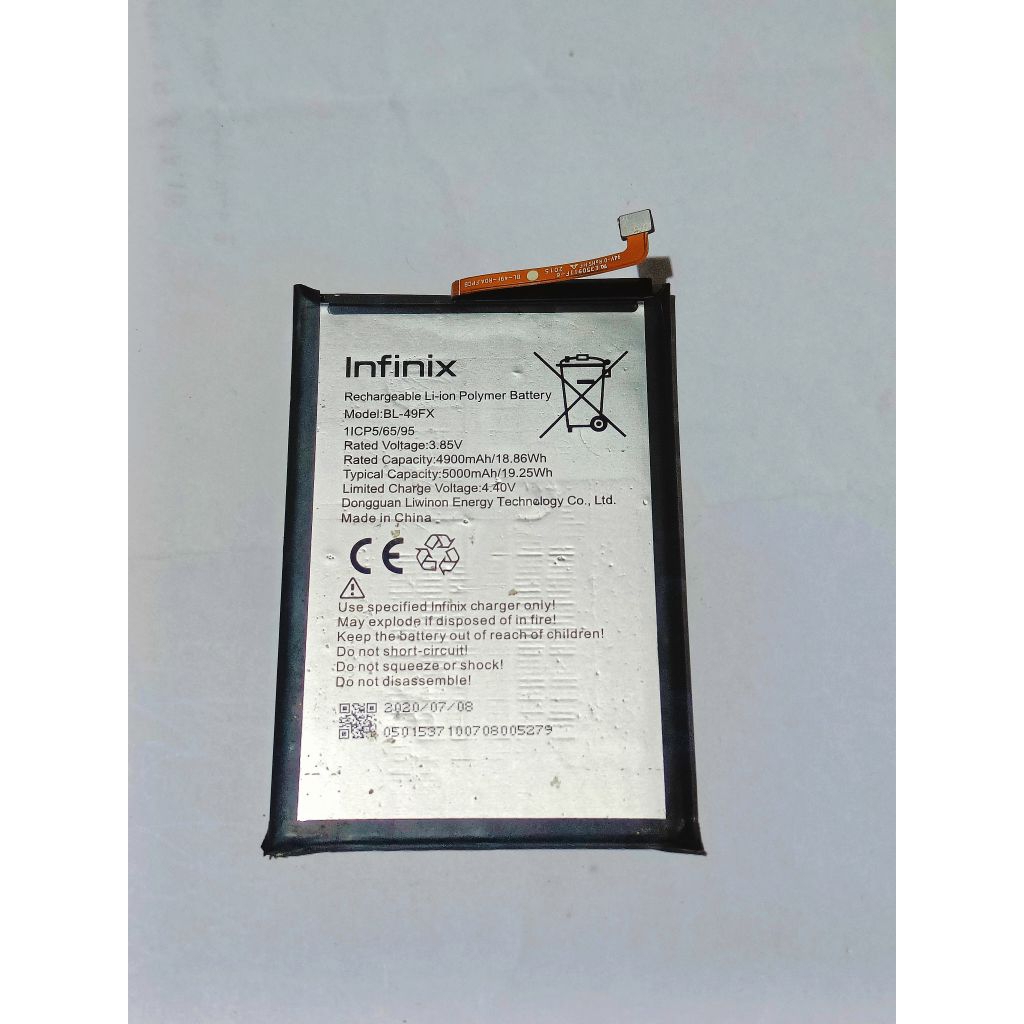 BATERAI BATRE BATU BATTERY BATERAY INFINIX NOTE 7 LITE NORMAL ORIGINAL COPOTAN