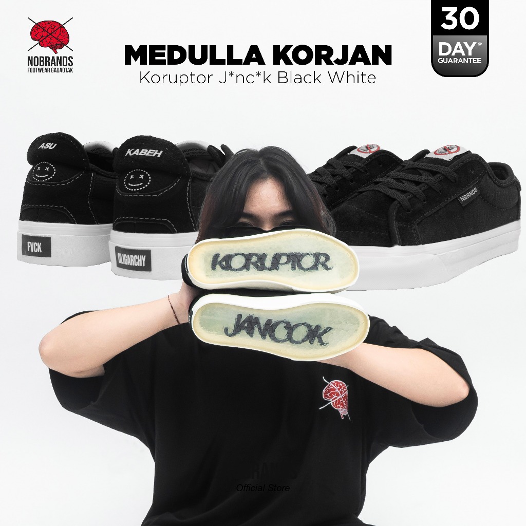 NoBrands Footwear - Sepatu Medulla Korjan #LocalPride - Sepatu Sneakers Pria Wanita