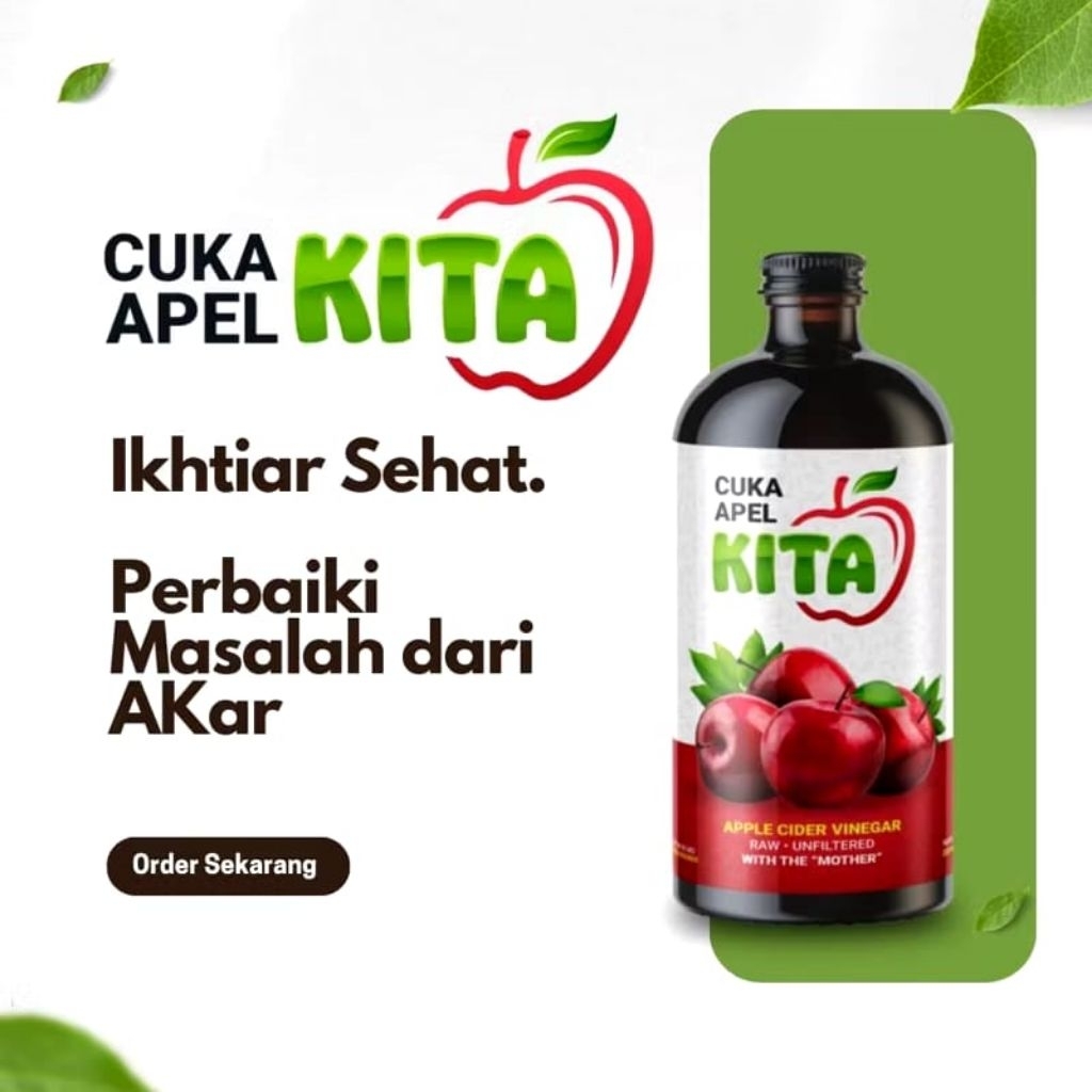 

CUKA APEL KITA - 300ML