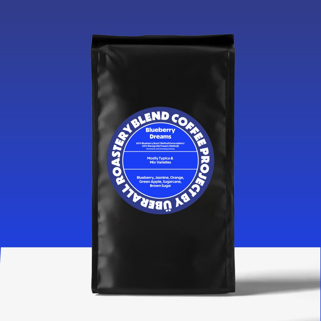 

Kopi Arabika Blueberry Dreams Espresso Coffee Blend by Uberall Roastery
