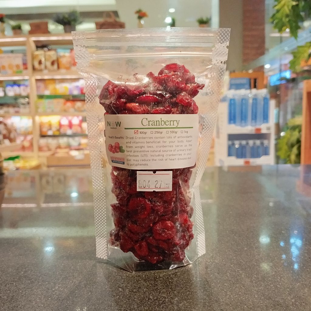 

Cranberry by NOW 100g