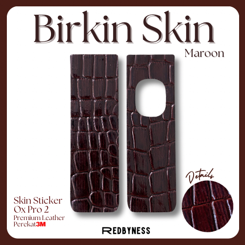 

redbyness|Sticker Skin Brikln Deep Maroon Pro2