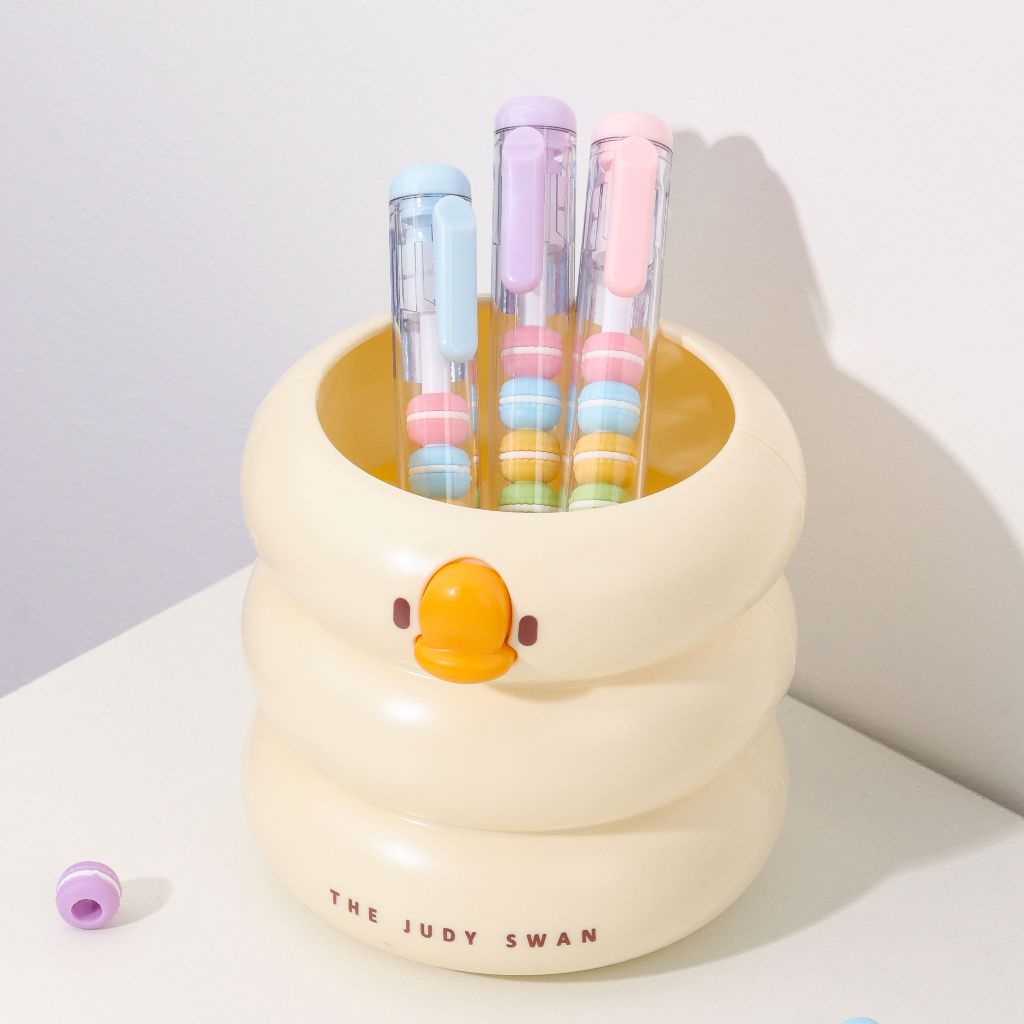 

Pena Bentuk Macaron Lucu – Pulpen Gel Imut Warna Pastel