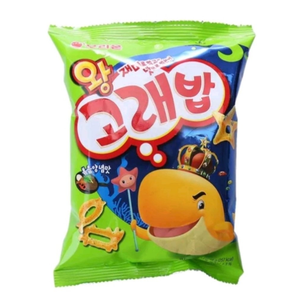 

Orion Big Goraebab / Makanan Ringan Rasa Bumbu Tumis Rumput Laut 56gram