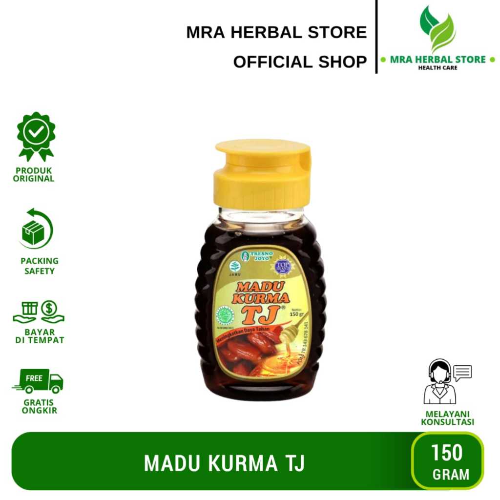 

Madu Kurma TJ 150 Gr | Madu Kurma Tresno Joyo