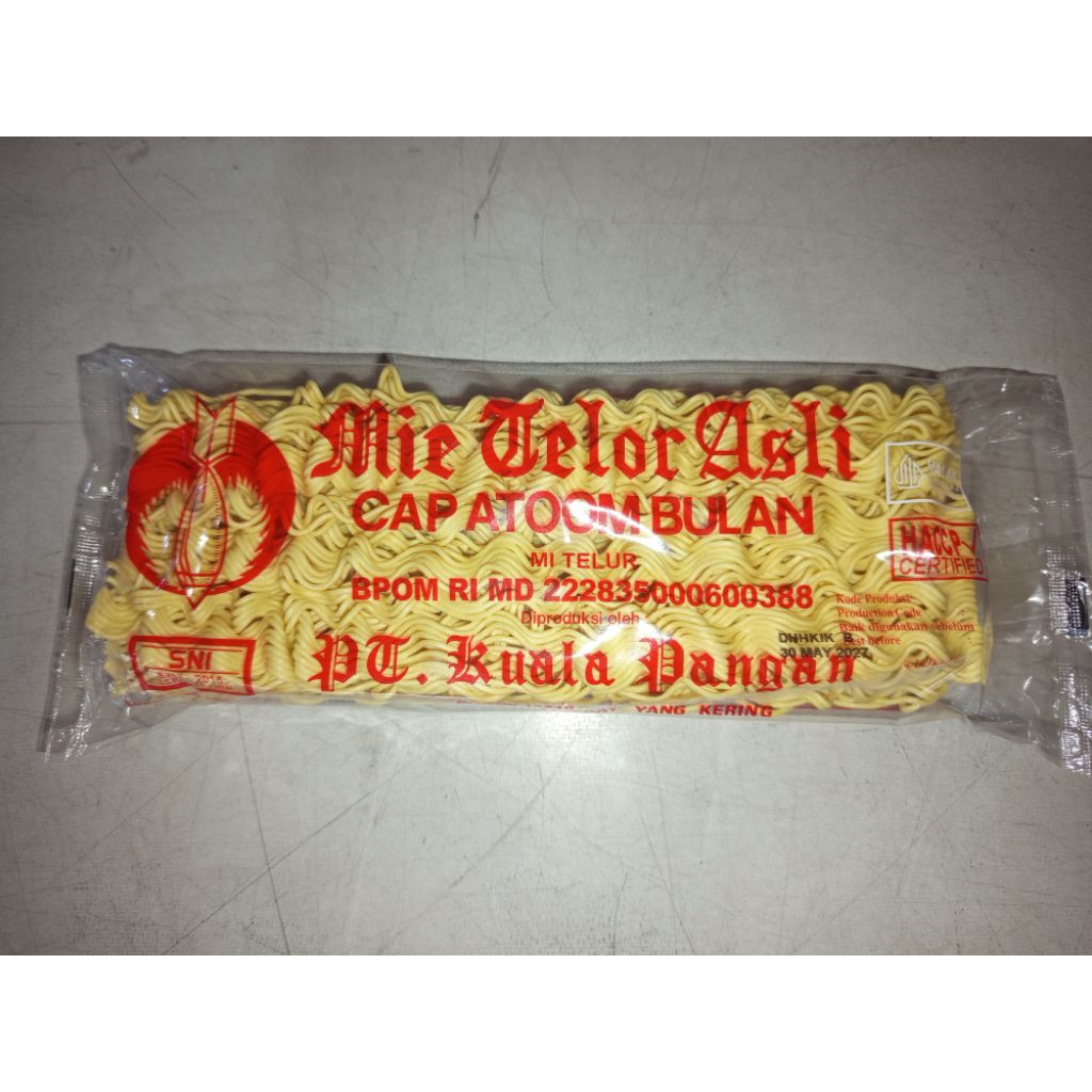 

ATOM BULAN mie telor 200gram