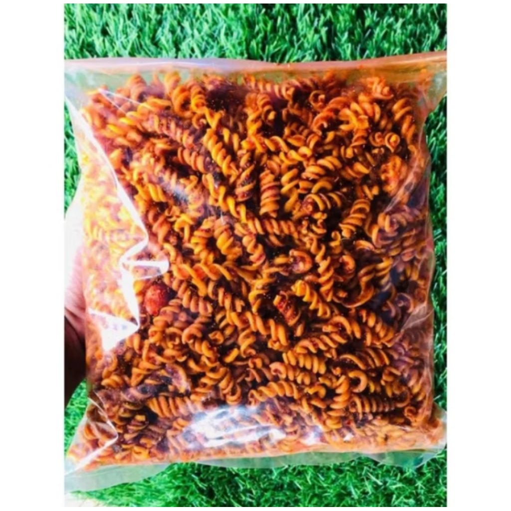 

MAKRONI SPIRAL / MAKRONI KRIWIL PEDAS DAUN JERUK