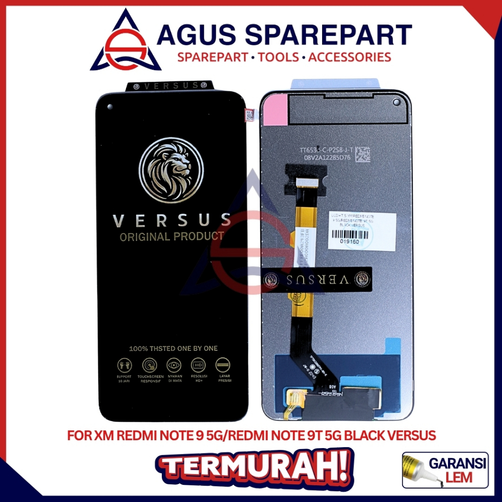 LCD TOUCHSCREEN XIAOMI REDMI NOTE 9 5G / REDMI NOTE 9T 5G