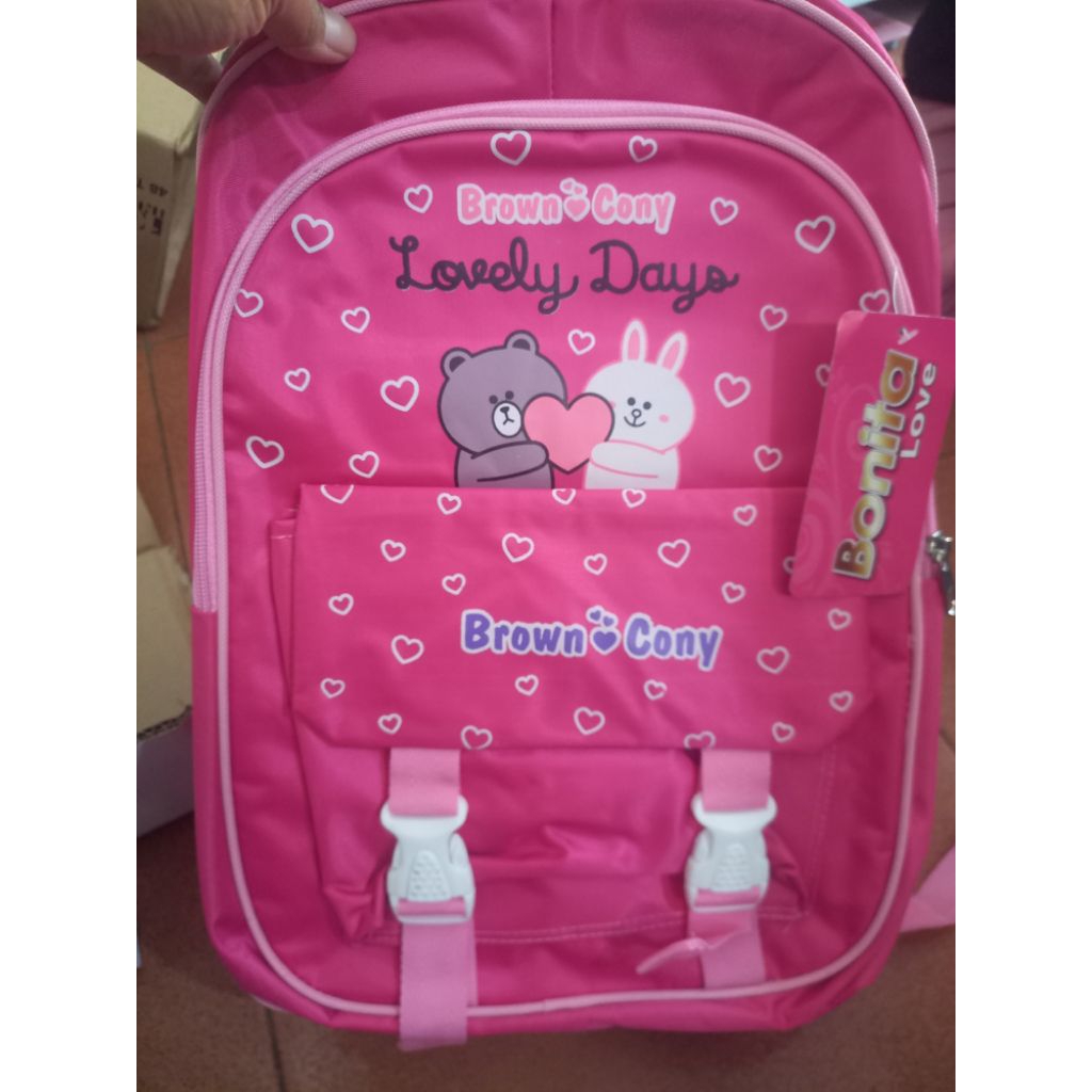 tas sekolah sd tas smp cewe lucu tas pink tas ungu