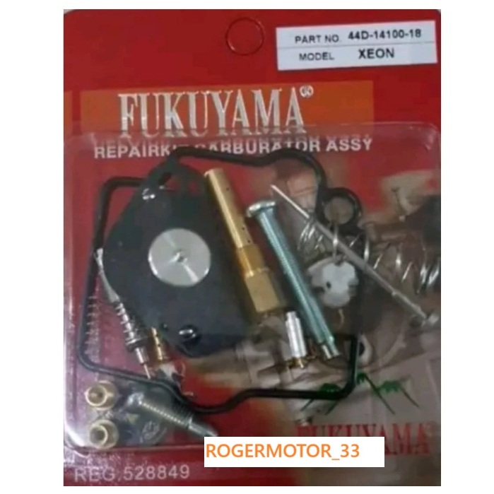 REPAIR KIT KARBURATOR CARBURATOR KARBU XEON MEREK FUKUYAMA