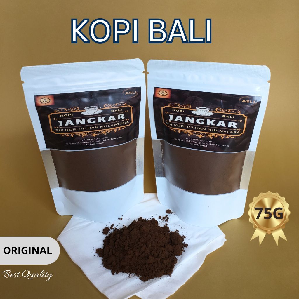 

PROMO KOPI BUBUK BALI 75 GRAM MANTAP JOS ASLI ENAK NIKMAT KHAS DAERAH