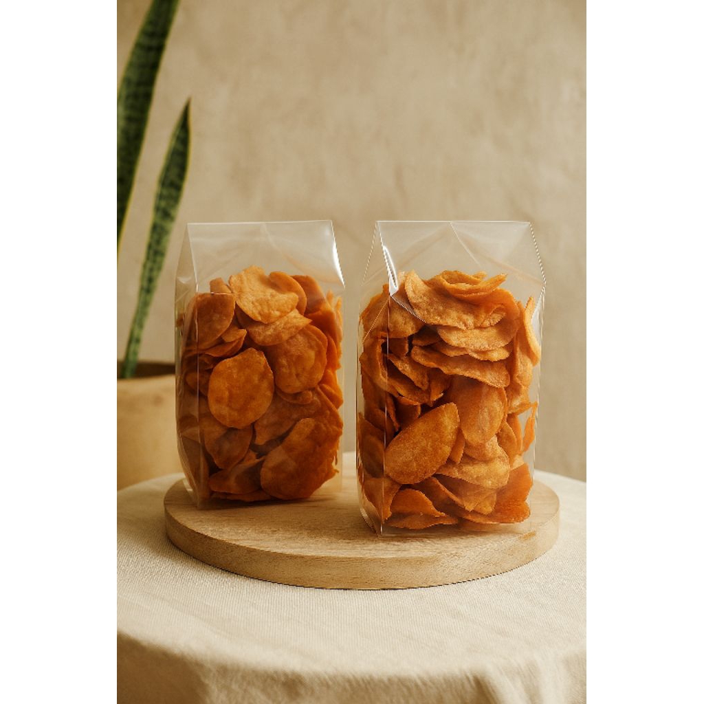 

Kripik Ubi pilihan.Renyahnya asli, Manisnya tradisi!