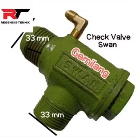 Check Valve Kompresor Swan 5 hp sampai 15 hp