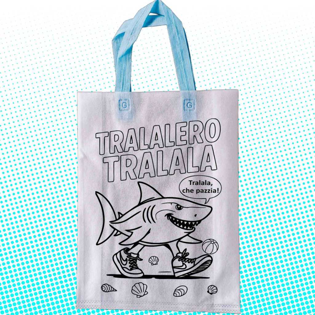 

(HARGA PER 6 PCS) - Goodie Bag Spunbond 30x40 Tas Mewarnai anak anak Tas lukis